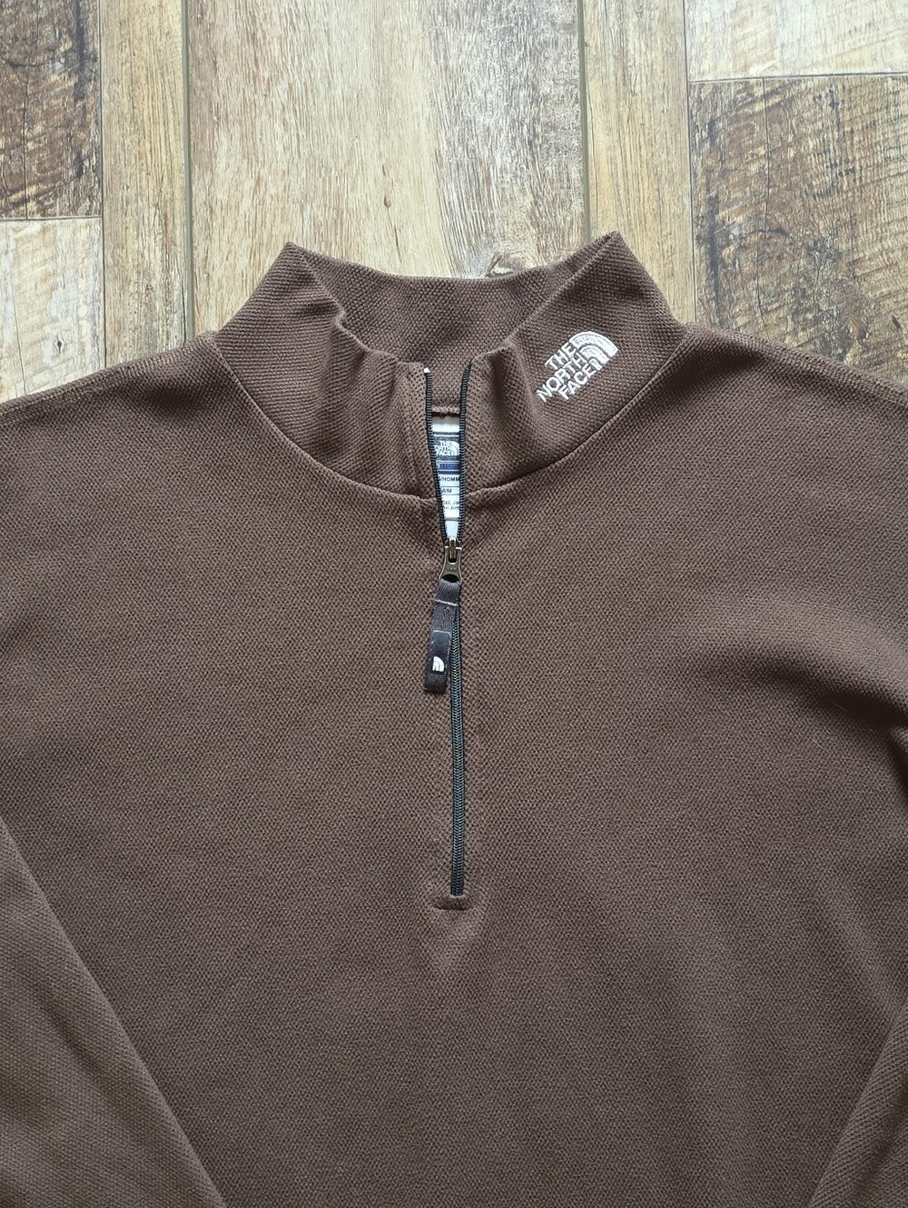 The North Face - Flight Series 1/4 Zip Pullover - M - Chocolate Brown